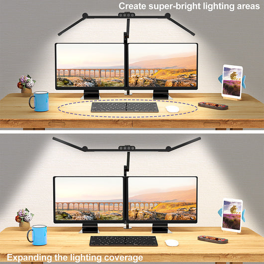 Lámpara LED de Brazo Extensible para Estudio y Lectura - Image 8