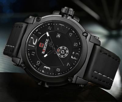 Reloj NAVIFORCE 9099 para Hombre - Calendario, Resistente al Agua y Correa de Cuarzo - Image 3