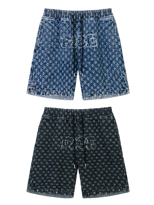 Shorts Denim Rotos Casual - Estilo Vintage Desflecado - Image 11