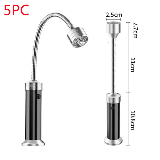Linterna LED Magnética Multifunción con Zoom Rotativo para Asados y Reparaciones - Image 10