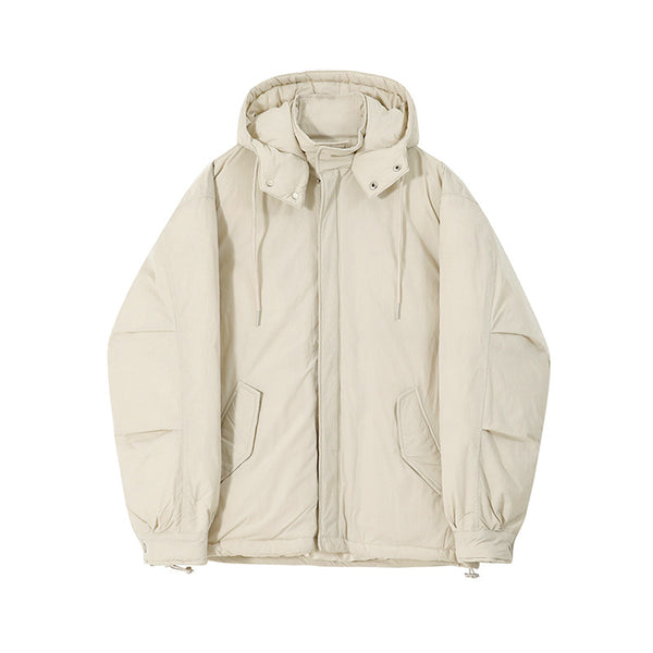 Abrigo Acolchado Hombre Estilo Coreano Suelto Grueso Algodón Premium - Image 3