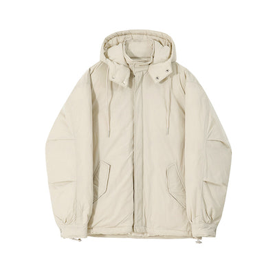 Abrigo Acolchado Hombre Estilo Coreano Suelto Grueso Algodón Premium - Image 3