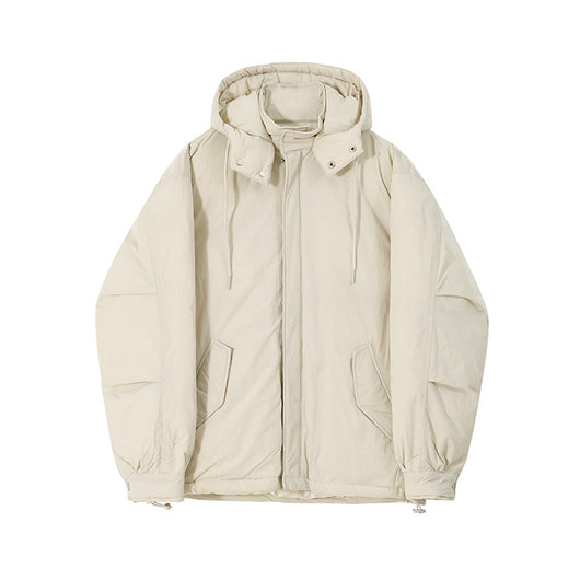 Abrigo Acolchado Hombre Estilo Coreano Suelto Grueso Algodón Premium - Image 3