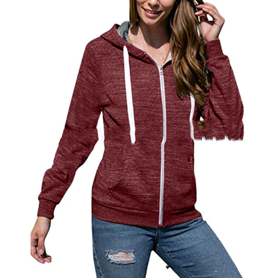 Sudadera con Capucha Estampado Bosque y Cordones Ajustables - Image 3