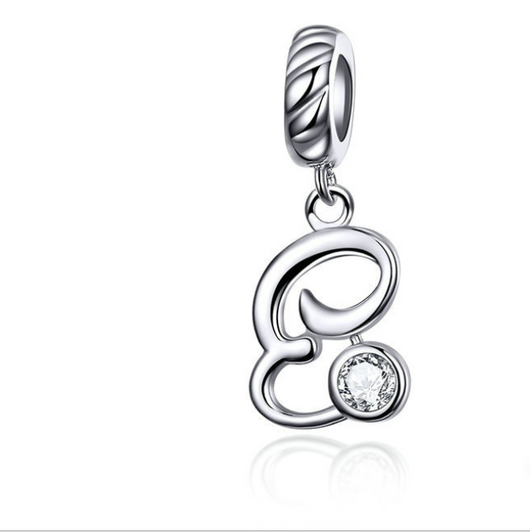 Pulsera de Plata 925 con Dijes de Letras - Joyería Coreana Personalizable - Image 12