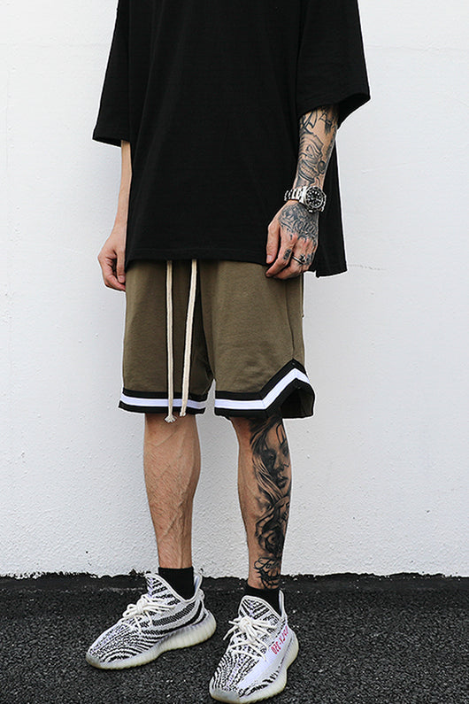 Shorts Deportivos con Cordón en Algodón - Image 6