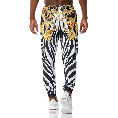 Pantalones de jogging estampados - Comodidad casual para el día a día - Image 22