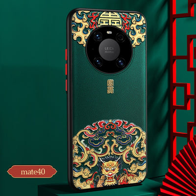 Funda Protectora Huawei Mate40 Estilo Chino