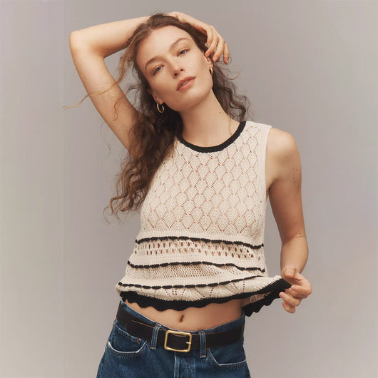 Blusa de Playa Elegante con Recortes Atrevidos - Image 8
