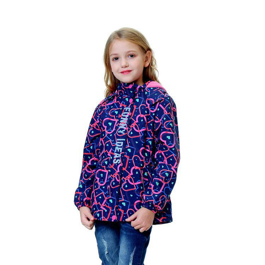 Chaqueta Impermeable con Capucha para Niños y Niñas - Diseño Moderno Midi - Image 10