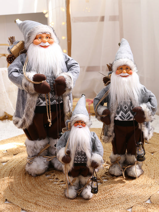 Muñecos de Peluche Navideños en Tela