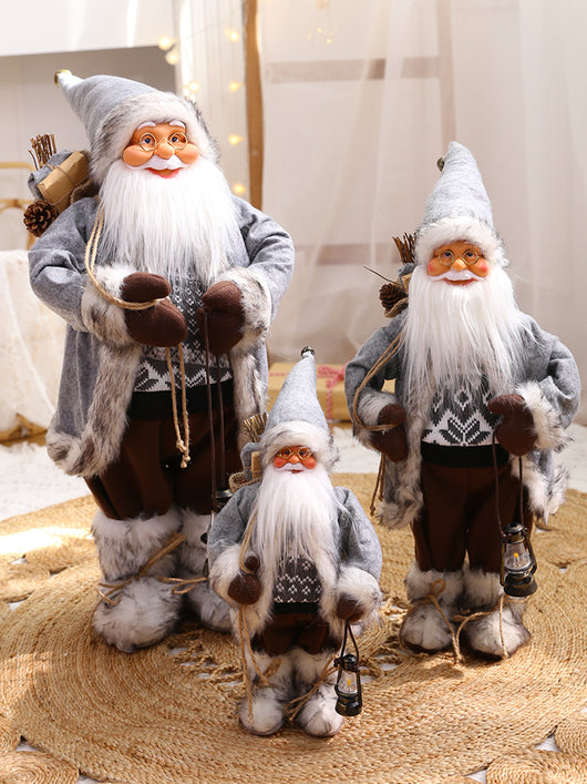 Muñecos de Peluche Navideños en Tela