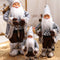 Muñecos de Peluche Navideños en Tela