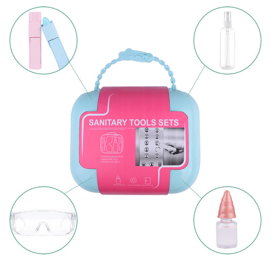 Kit de 5 Herramientas Portátiles para Desinfección de Puertas