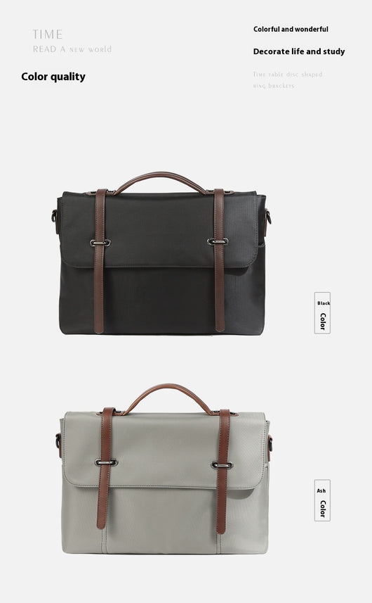 Bolsa Bandolera Casual de Lona para Hombre - Image 14