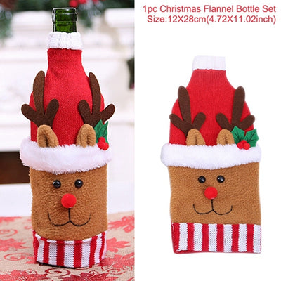 Calcetines Navideños para Botellas de Vino - Image 7