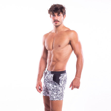 Shorts de Baño Boxer para Hombre