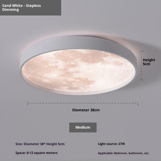 Lámpara de Techo Moderna Moon - Diseño Creativo para Dormitorio - Image 10
