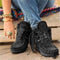 Botines Cortos con Flecos para Mujer - Estilo Casual Versátil