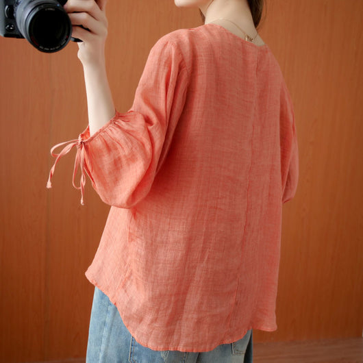 Blusa Holgada para Mujer - Tallas Grandes Otoño Verano - Image 7