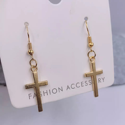 Aretes Cruces Hip-hop Punk Personalizados - Image 7