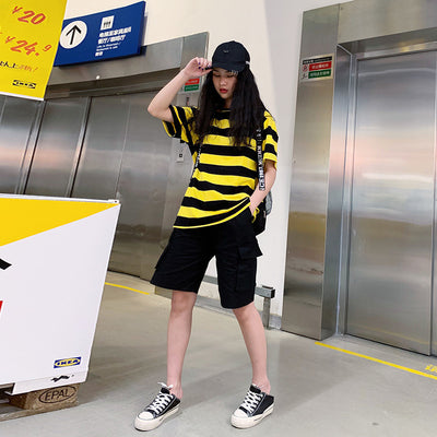 Playera Fresca de Manga Corta Estilo Cool Girl