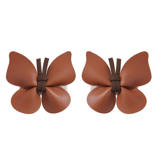 Hebillas Infantiles de Cuero PU con Diseño de Mariposa - Image 12