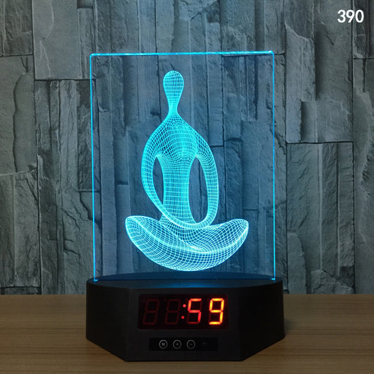 Lámpara LED Delfín 3D con Carga Inalámbrica - Luz Nocturna Brillante - Image 55