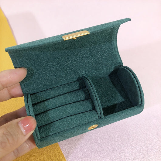 Estuche Organizador de Joyas con Diseño de Venas - Anillos y Aretes - Image 11