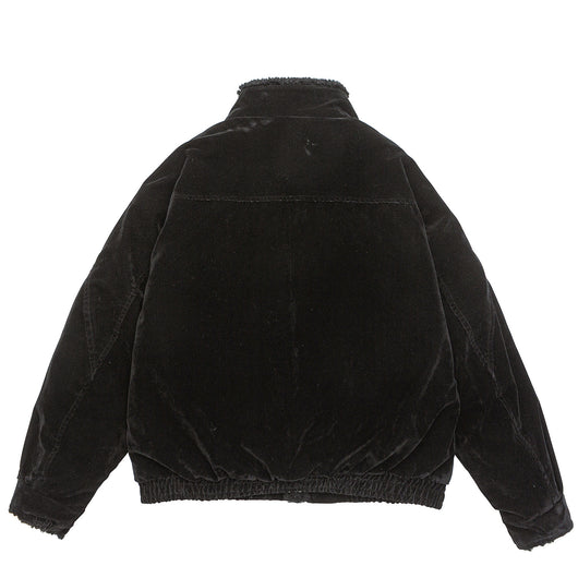 Chaqueta Acolchada Retro con Cuello Parado - Abrigo de Trabajo Holgado - Image 11