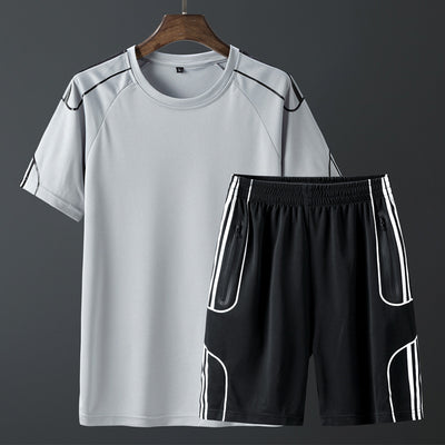 Conjunto Deportivo de Pantalones Cortos y Playera de Manga Corta - Image 4