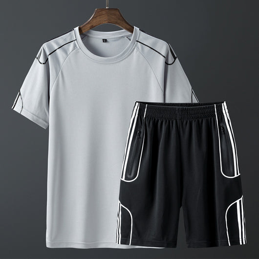 Conjunto Deportivo de Pantalones Cortos y Playera de Manga Corta - Image 4