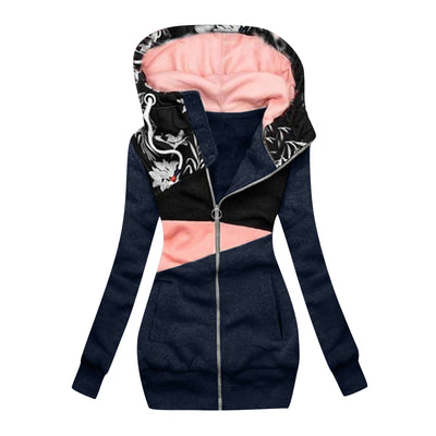 Chaqueta Deportiva con Capucha y Bloques de Color - Image 11