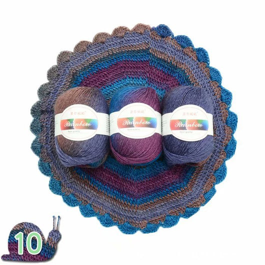 Ovillo Arcoíris Multicolor para Tejer - Image 25