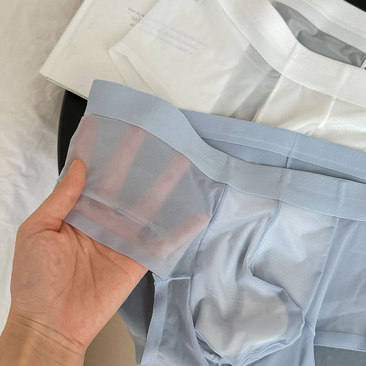 Calzoncillos Triangle Ice Silk Transpirables para Hombre - Image 3