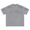Camiseta Retro con Bordado de Alfabeto Estilo Calle Americana