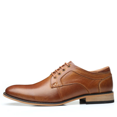 Zapatos de Cuero Genuino Primera Capa para Hombre - Image 13