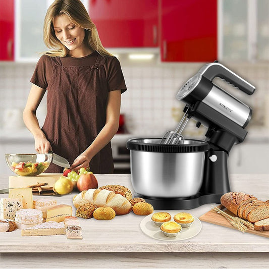 Batidora Eléctrica Multifunción para Repostería y Cocina
