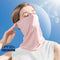 Protector Solar Facial Transpirable con Protección UV - Bandana Deportiva para Mujer