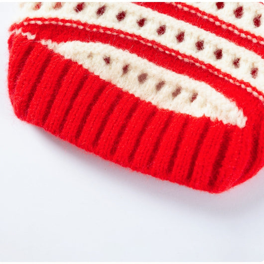 Suéter Tejido para Perros y Gatos - Abrigo Cálido de Invierno con Diseño Calado - Image 18