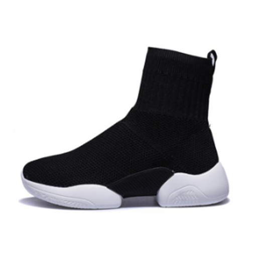 Botas Hip-hop Altas Versátiles para Mujer - Estilo Urbano Trendy