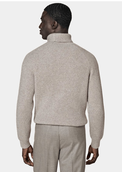Suéter de Cuello Alto en Cashmere para Hombre - Pullover Elegante y Sofisticado - Image 15