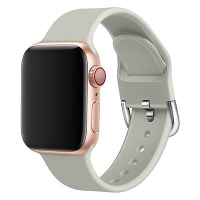 Correa de Reloj de Silicona de Color Sólido con Hebilla - Image 9
