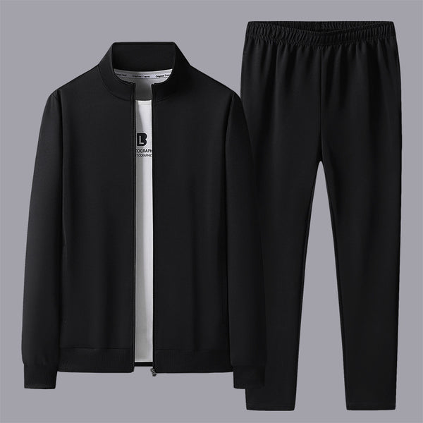 Conjunto de Cardigan y Pantalón para Hombre Adulto Mayor