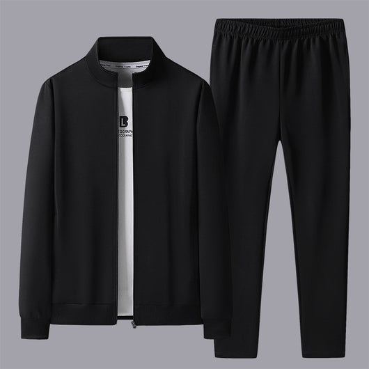 Conjunto de Cardigan y Pantalón para Hombre Adulto Mayor - Image 2