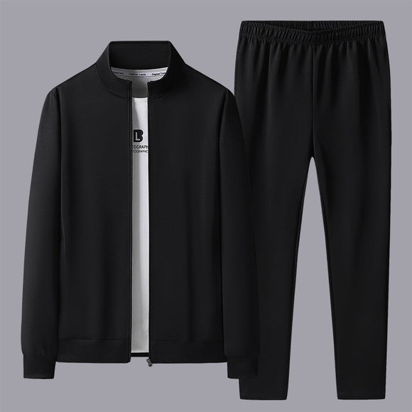 Conjunto de Cardigan y Pantalón para Hombre Adulto Mayor