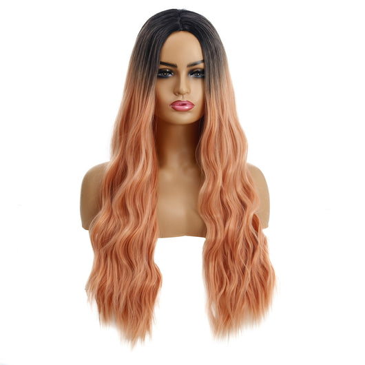 Peluca Ondulada para Mujer - Cabello Rizado Europeo y Americano - Image 2