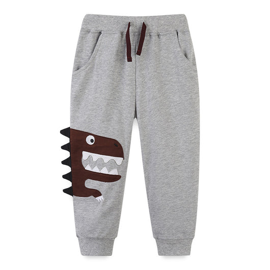 Pantalones Deportivos Casuales para Niños con Bordados Modernos - Image 11