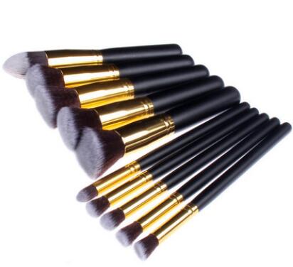 Set de 10 Brochas de Maquillaje Estilo Kabuki Veganas - Image 2
