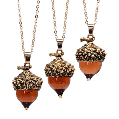 Collar Colgante de Cristal Gota de Agua con Borlas - Joyería Bronce Antiguo y Plata para Mujer - Image 16